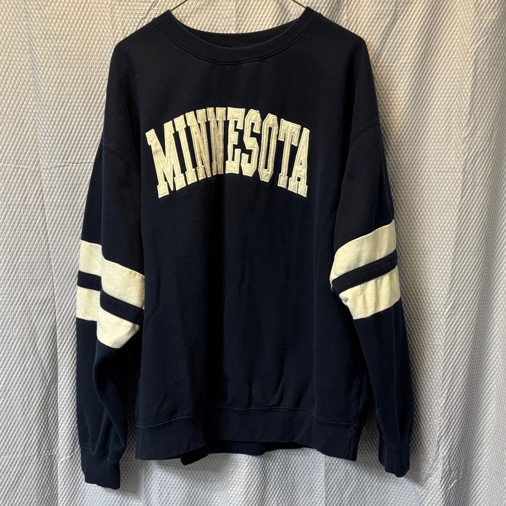 New York Popular Vintage LookingVarsity Sweatshirt 2XL